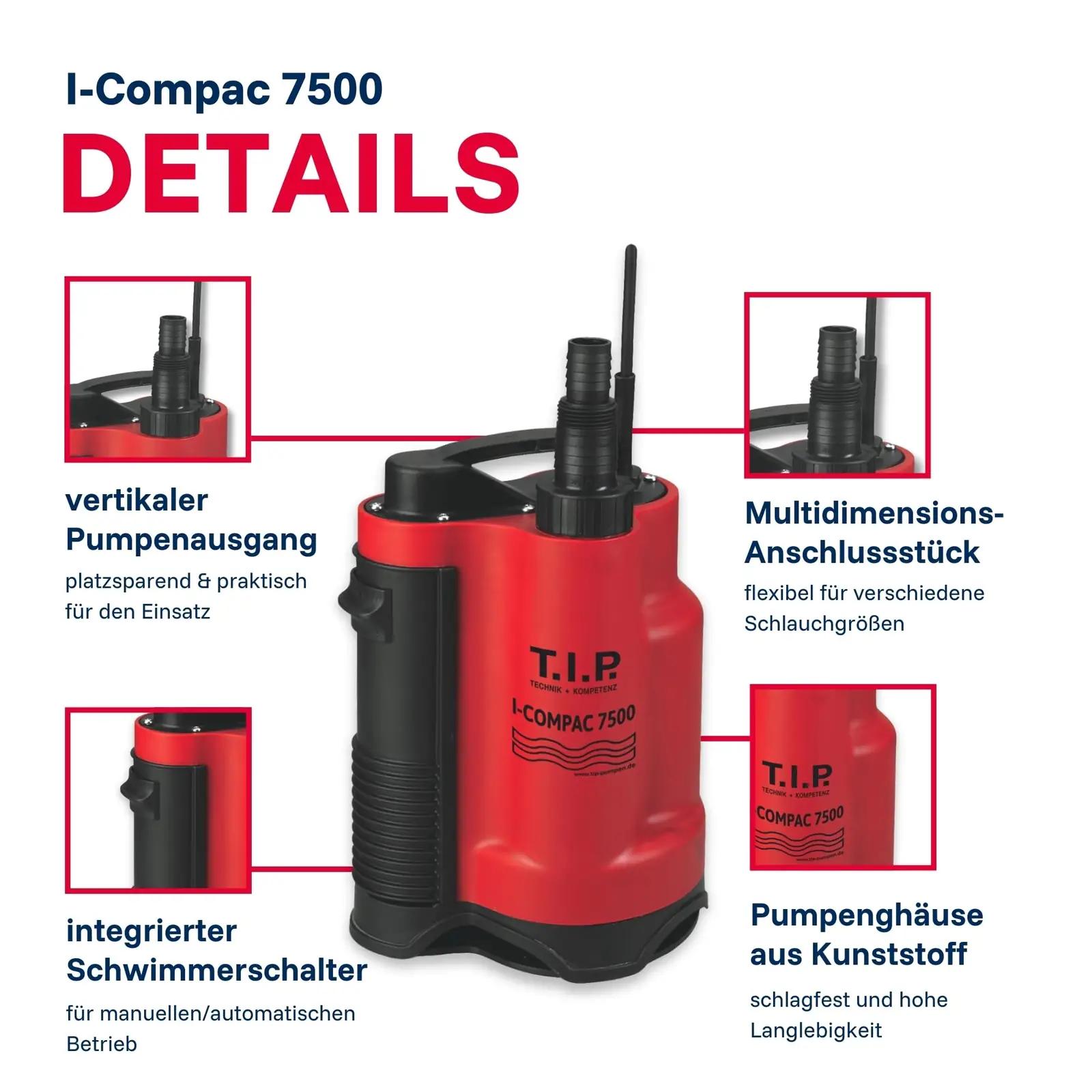 T.I.P. vastupidav plastikust äravoolupump 400W — kiire tühjendus – pilt 6