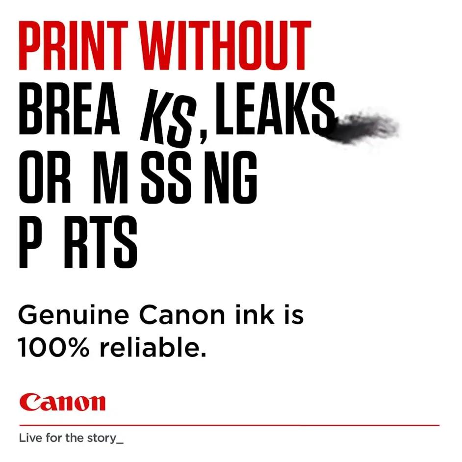 Canon tindipatjade komplekt CLI-526 värviline trükkimiseks – kasutusnäide