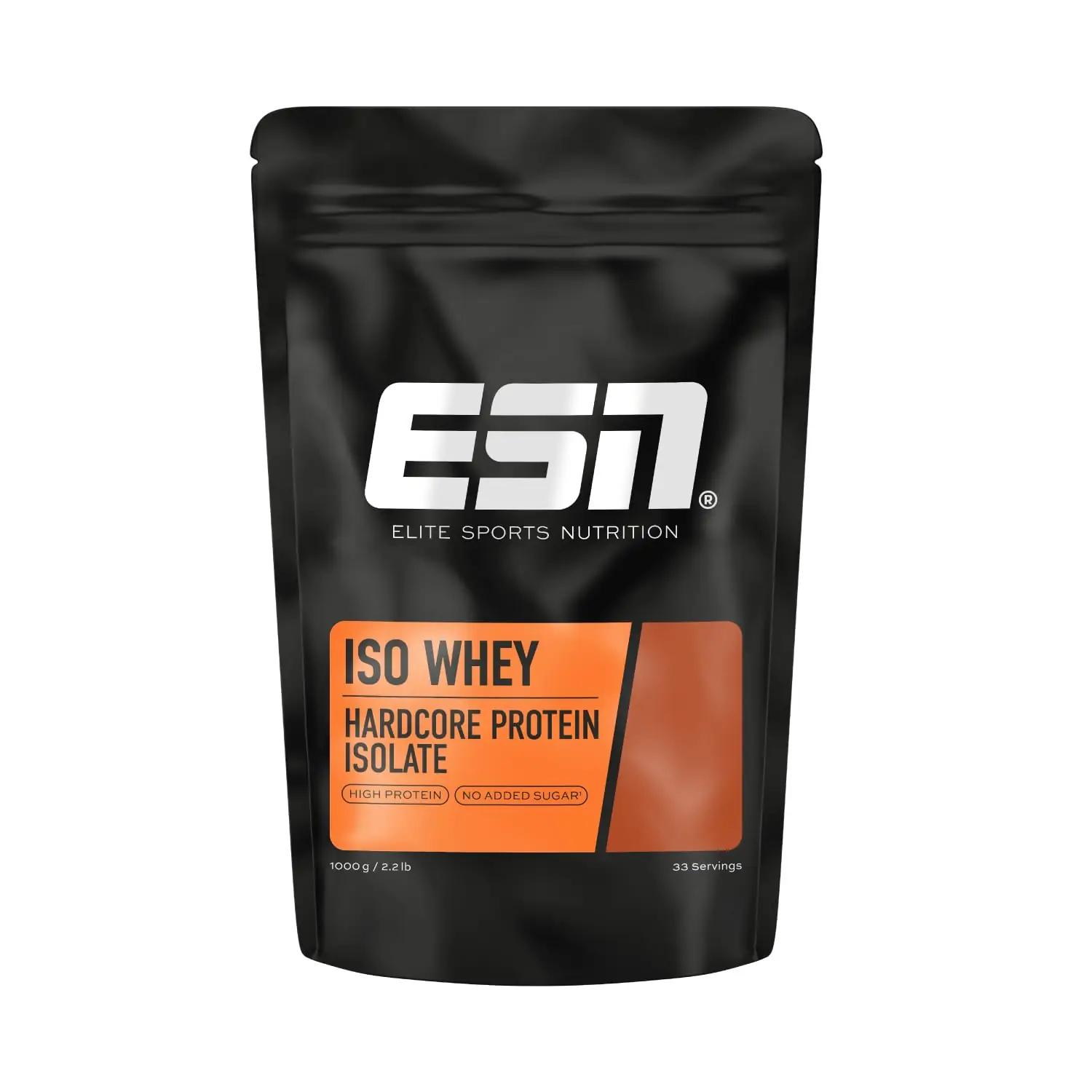 ESN vadakuisolaat proteiinijahu — maitsev vanilje, 1 kg