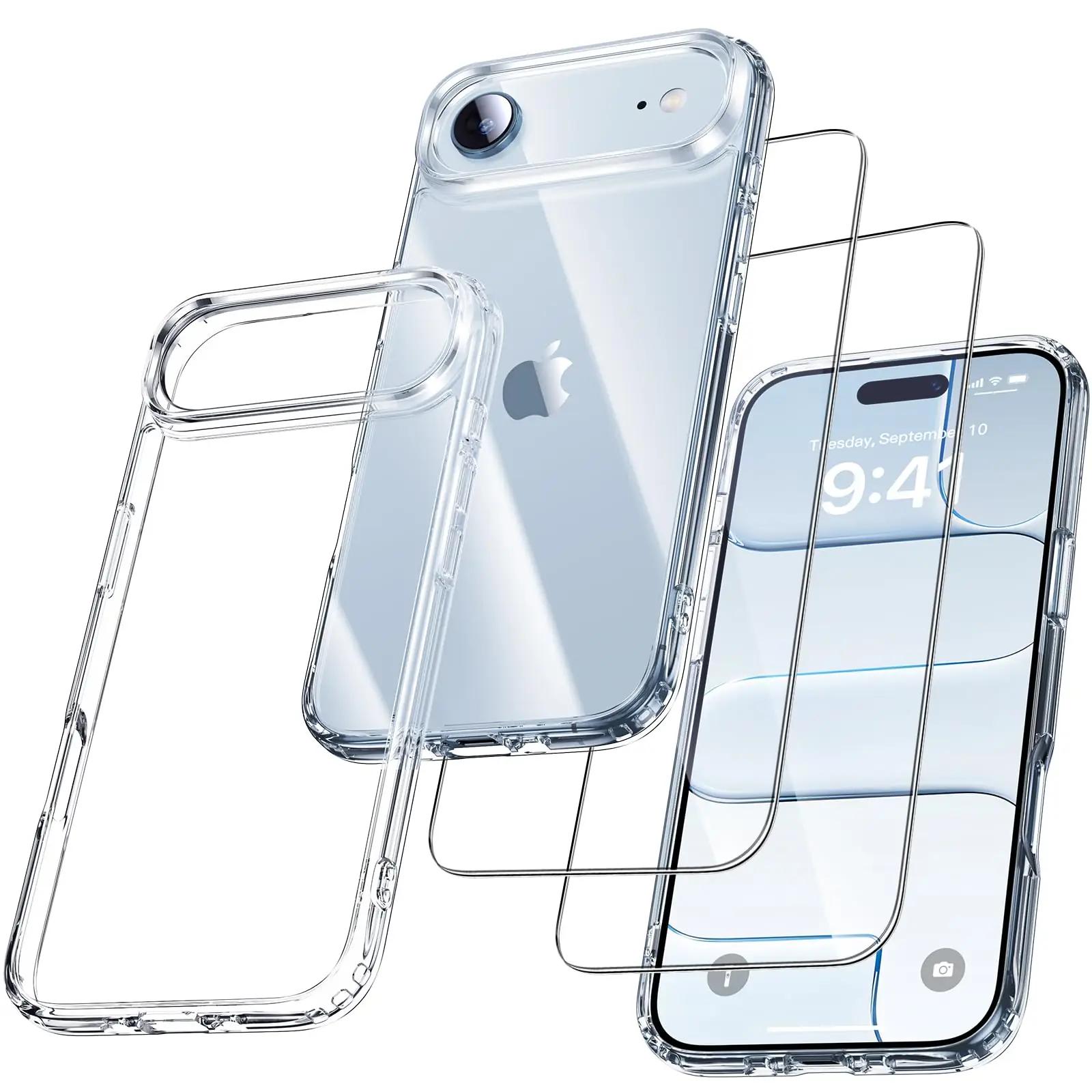 UniqueMe läbipaistev kaitseümbris iPhone Air jaoks