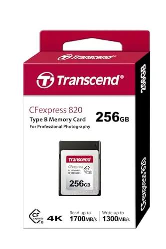 Transcend kiire CFexpress Type B 256GB salvestuskaart – pakend ja tarvikud