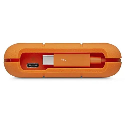 LaCie Rugged 4TB vastupidav väline kõvaketas — ideaalne – pakend ja tarvikud