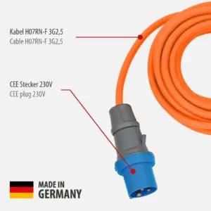 Brennenstuhl 1167650610 cee-pikenduskaablid – detailne lähivaade