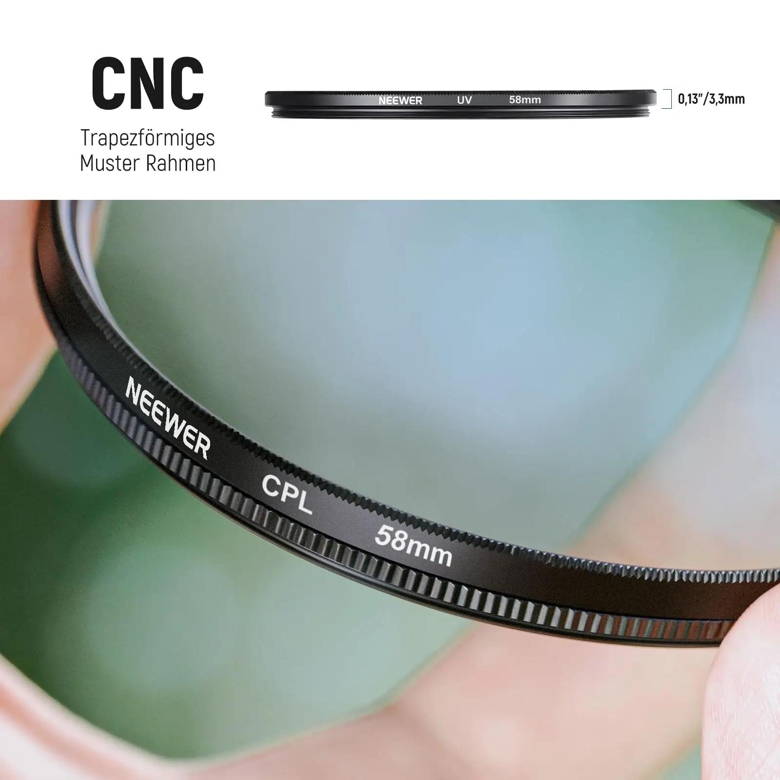 NEEWER 58mm klaasfiltrite komplekt — mitmekülgne objektiivitarvik – pilt 7