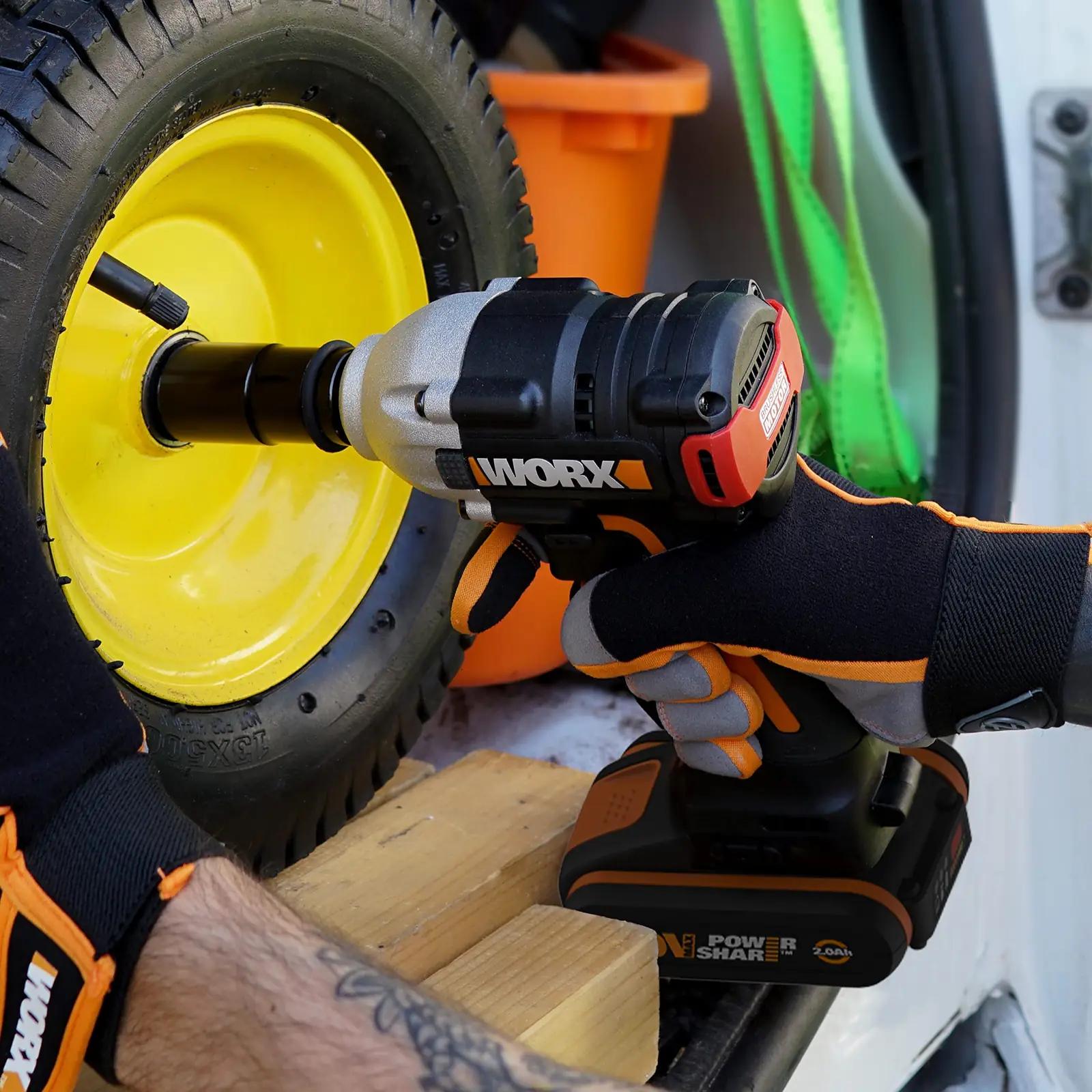 WORX Nitro löökpadrun 20V — tugev 300 Nm juhtmeta tööriist – pilt 9
