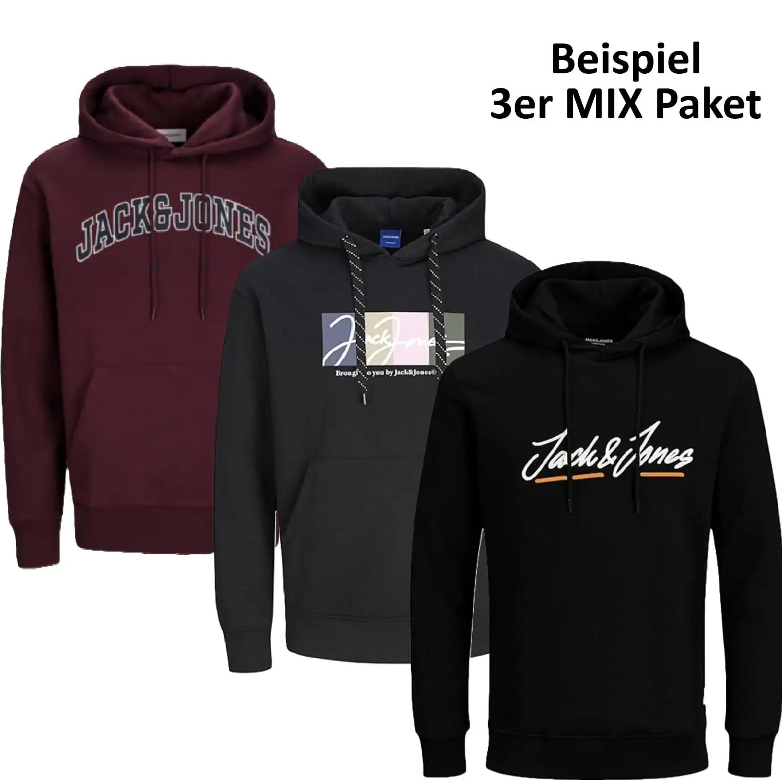 JACK & JONES pehme puuvillane kapuutsiga hoodie komplekt (3 tk) – pakend ja tarvikud