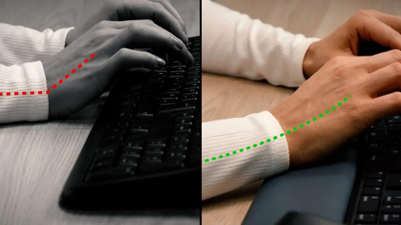 CHERRY ergonoomiline klaviatuur gummist pinnaga ärikasutuseks – pilt 9