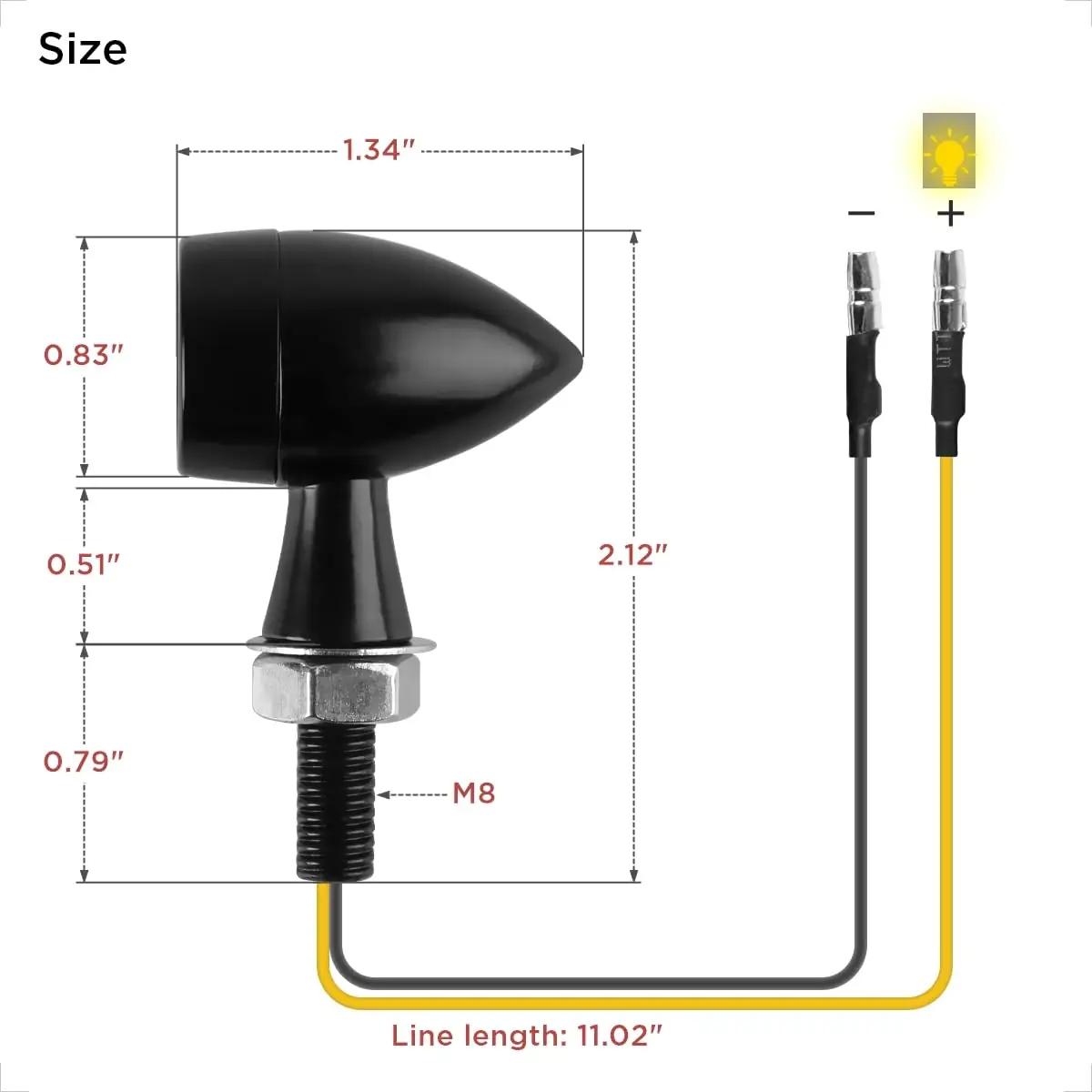 evermotor vastupidavad mini LED suunatuled – ilmastikukindlad – lisavaade