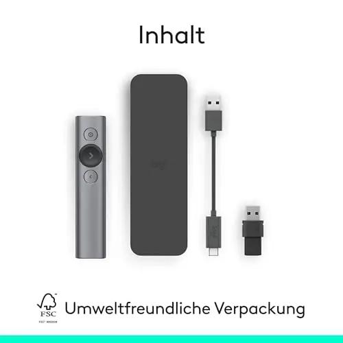 Logitech esitluskaugjuhtimispult mugava vibratsiooniga ja – pilt 11