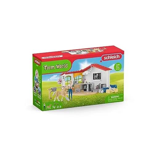 SCHLEICH mängukomplekt loomaarstipraksis – hariv kingitus lastele – pilt 11