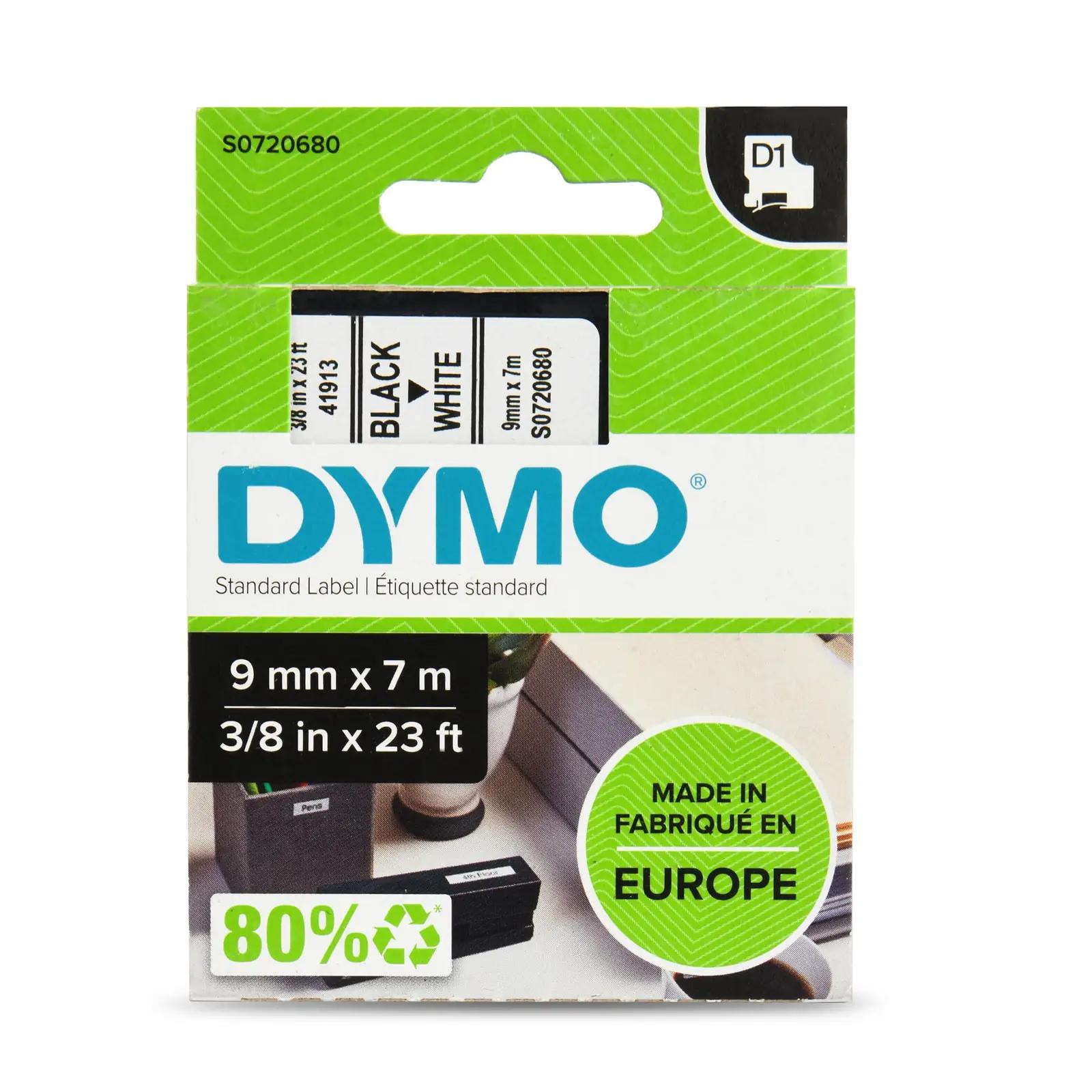 DYMO silditeip 5-pakk 9 mm x 7 m — vastupidav märgistamiseks