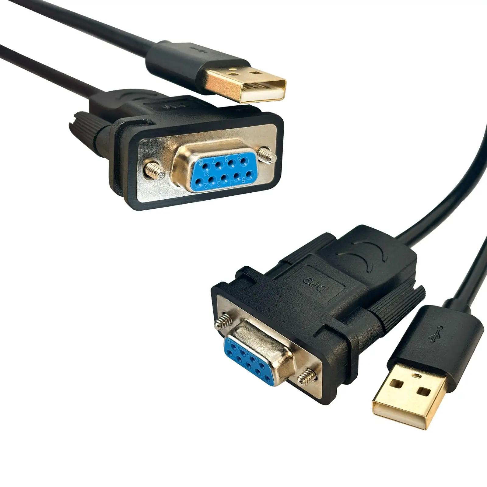DSD TECH vastupidav USB–RS232 kaabel professionaalseks kasutuseks – lisavaade