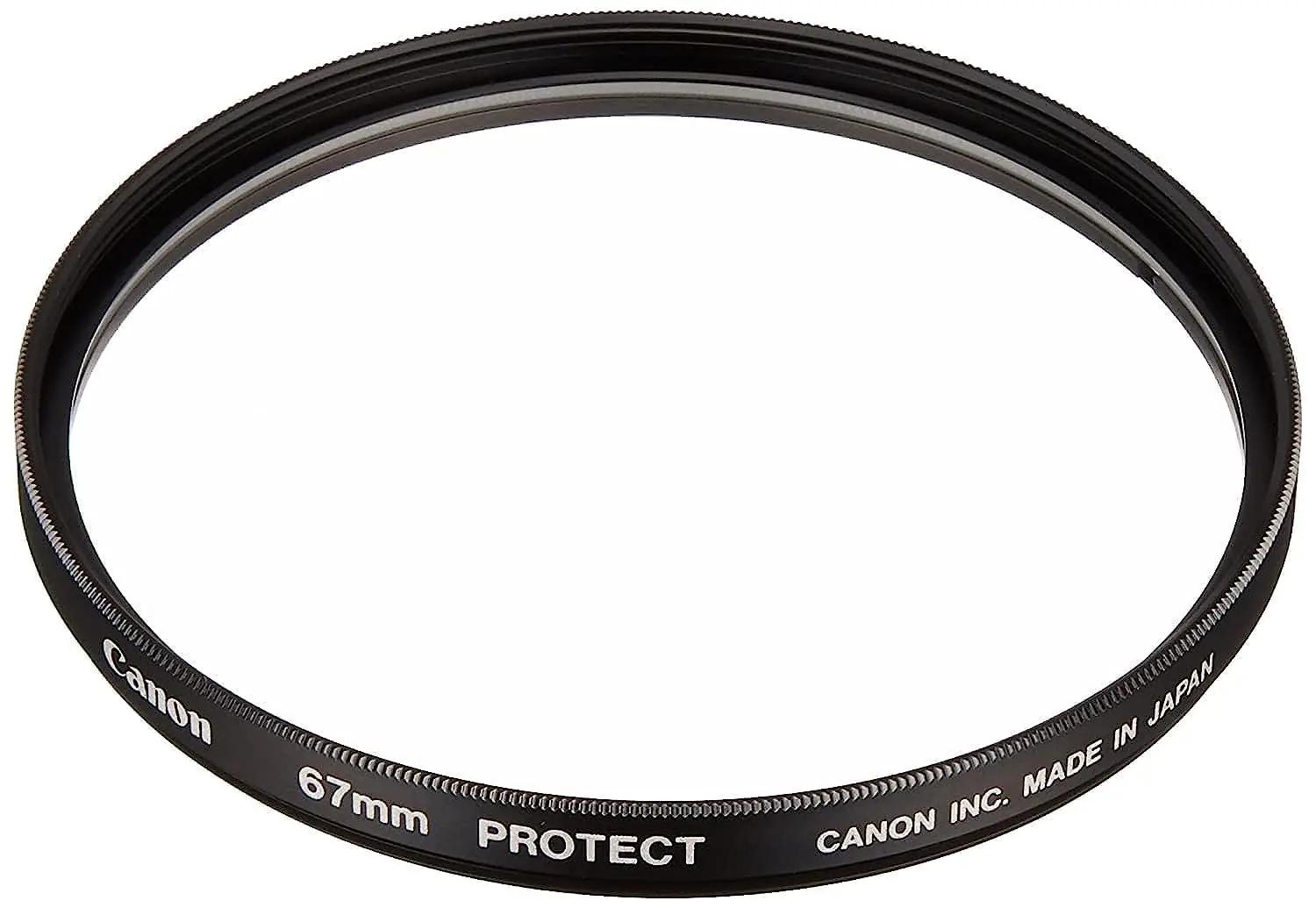 Canon kaitsefilter 67 mm — selge pilt ja vastupidavus