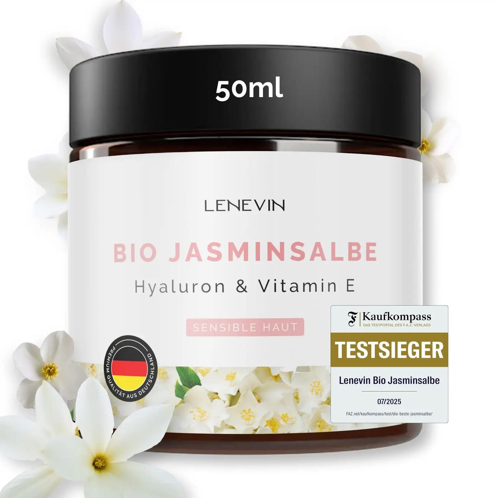 Lenevin jasmiini silmakreem – niisutav ja rahustav 50 ml