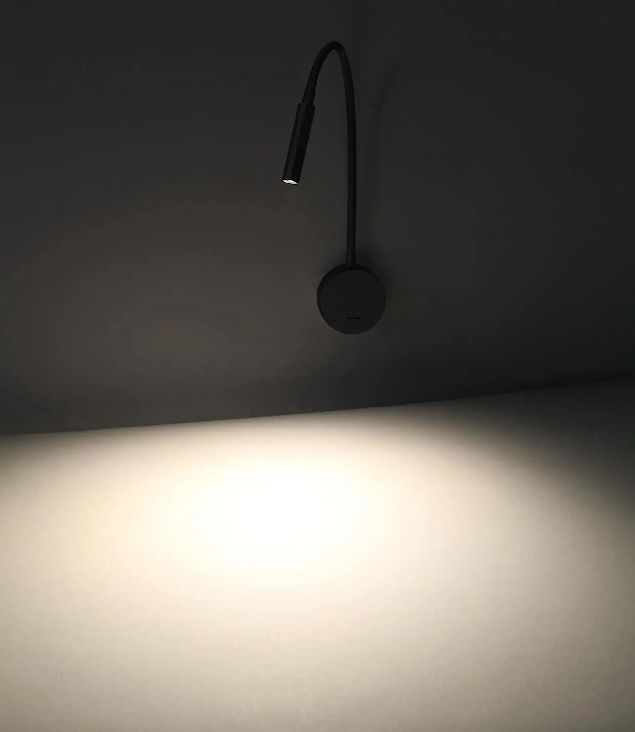 DAWALIGHT must alumiiniumist lugemislamp kahe otsaga – pilt 6