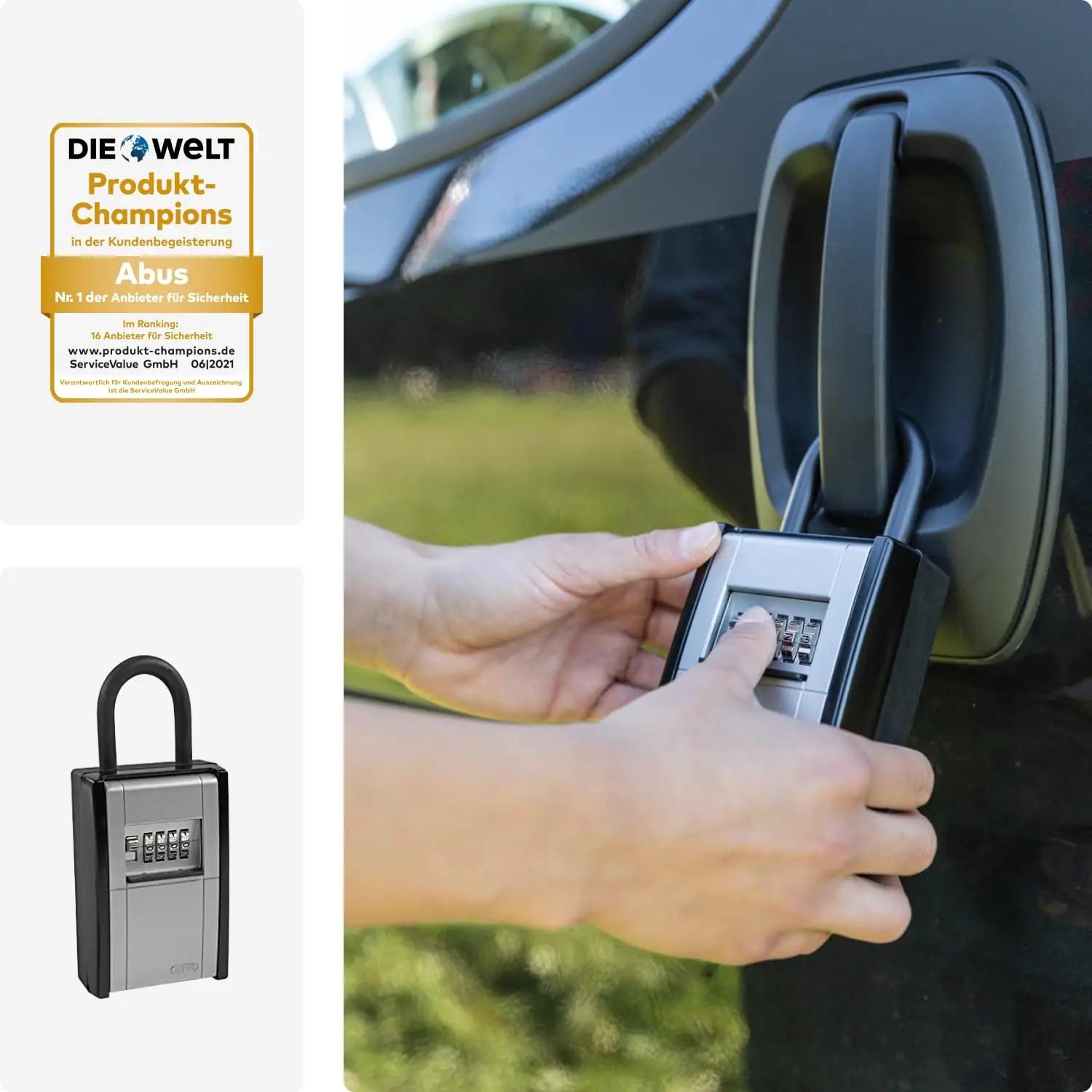 ABUS turvaline KeyGarage 463303 plastist võtmehoidja aedik – pilt 6