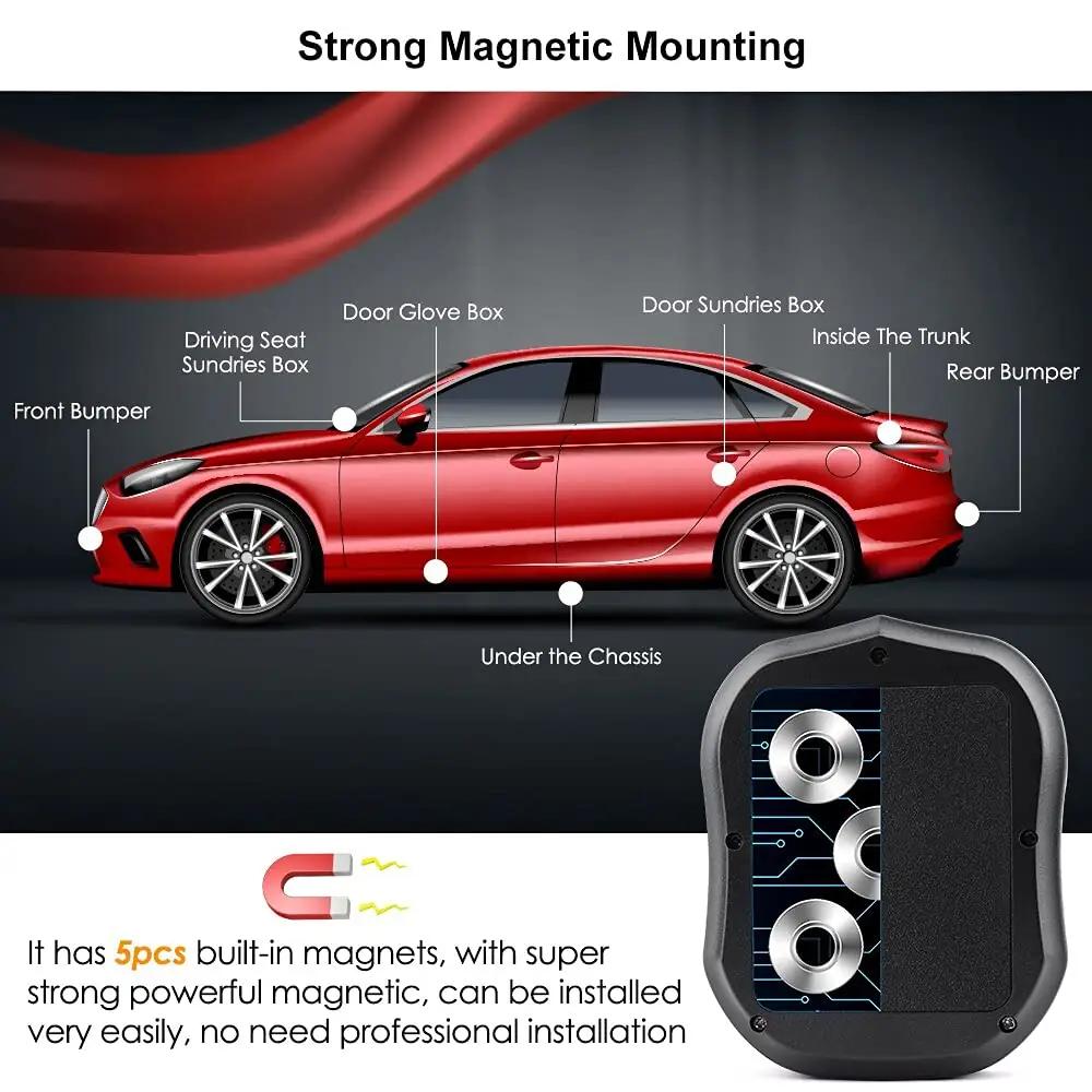 TKMARS magnetiline GPS-jälgija auto ja veo jaoks 10000mAh – kasutusnäide