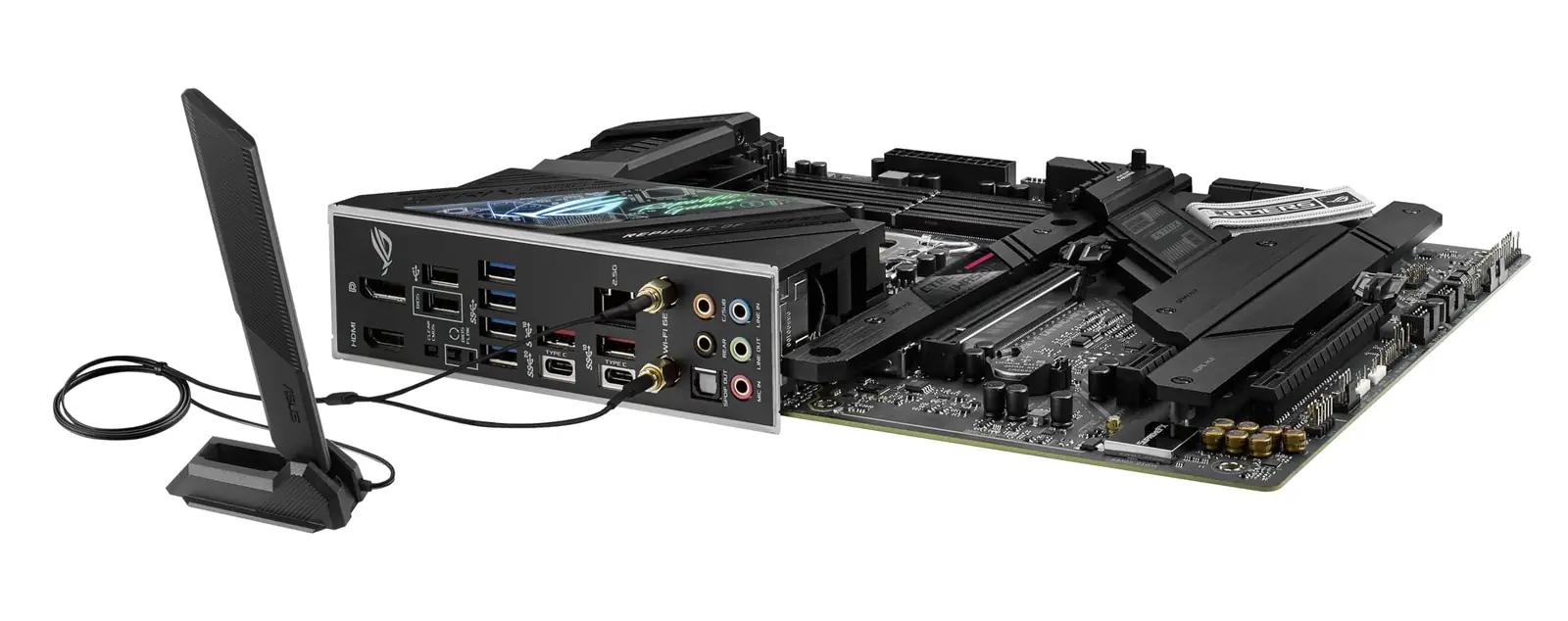 ASUS ROG Strix Z690-F emaplaat — DDR5, PCIe 5.0 jõudlus – kasutusnäide