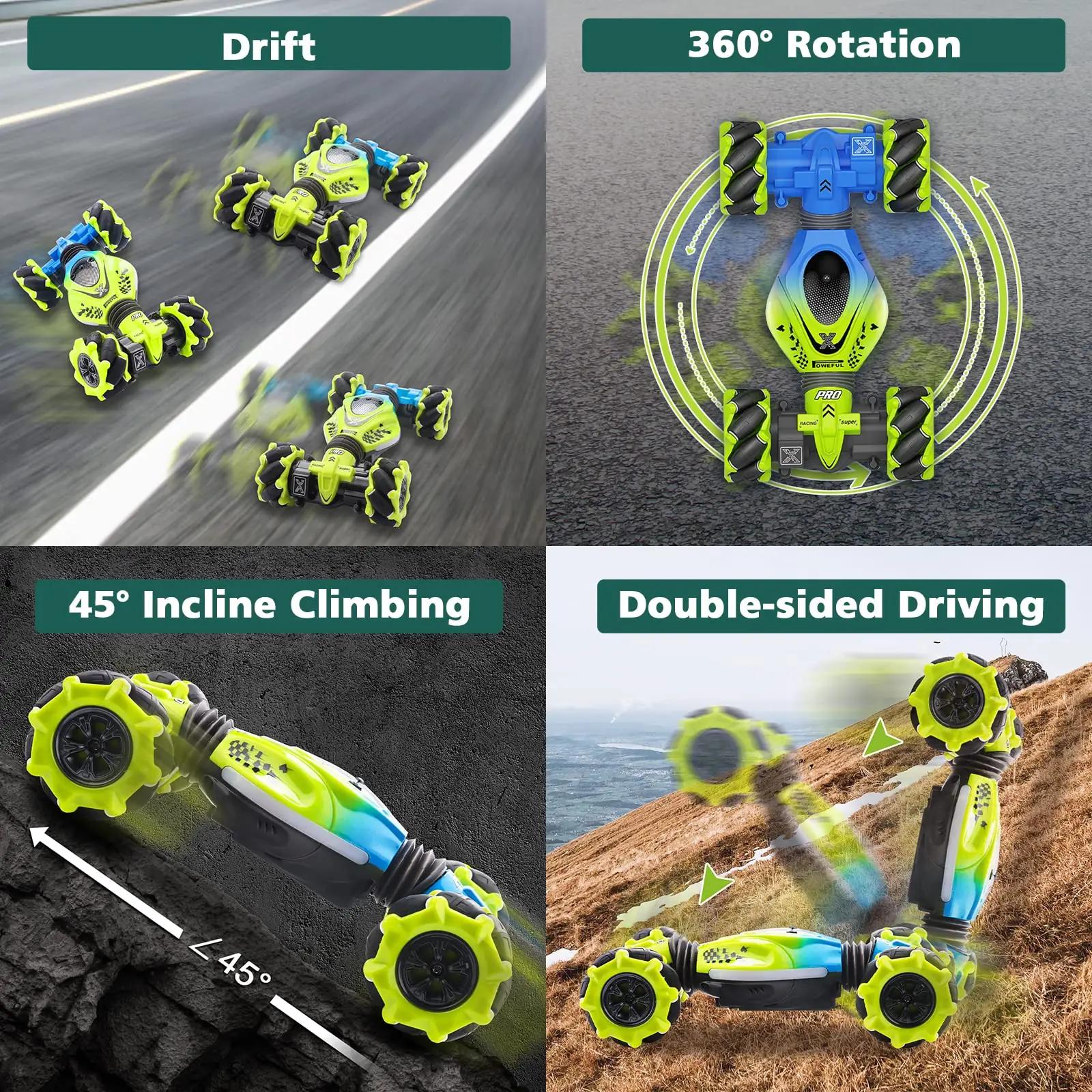 Pristar plastist 4WD drift-puldi auto lastele – kingitus – kasutusnäide