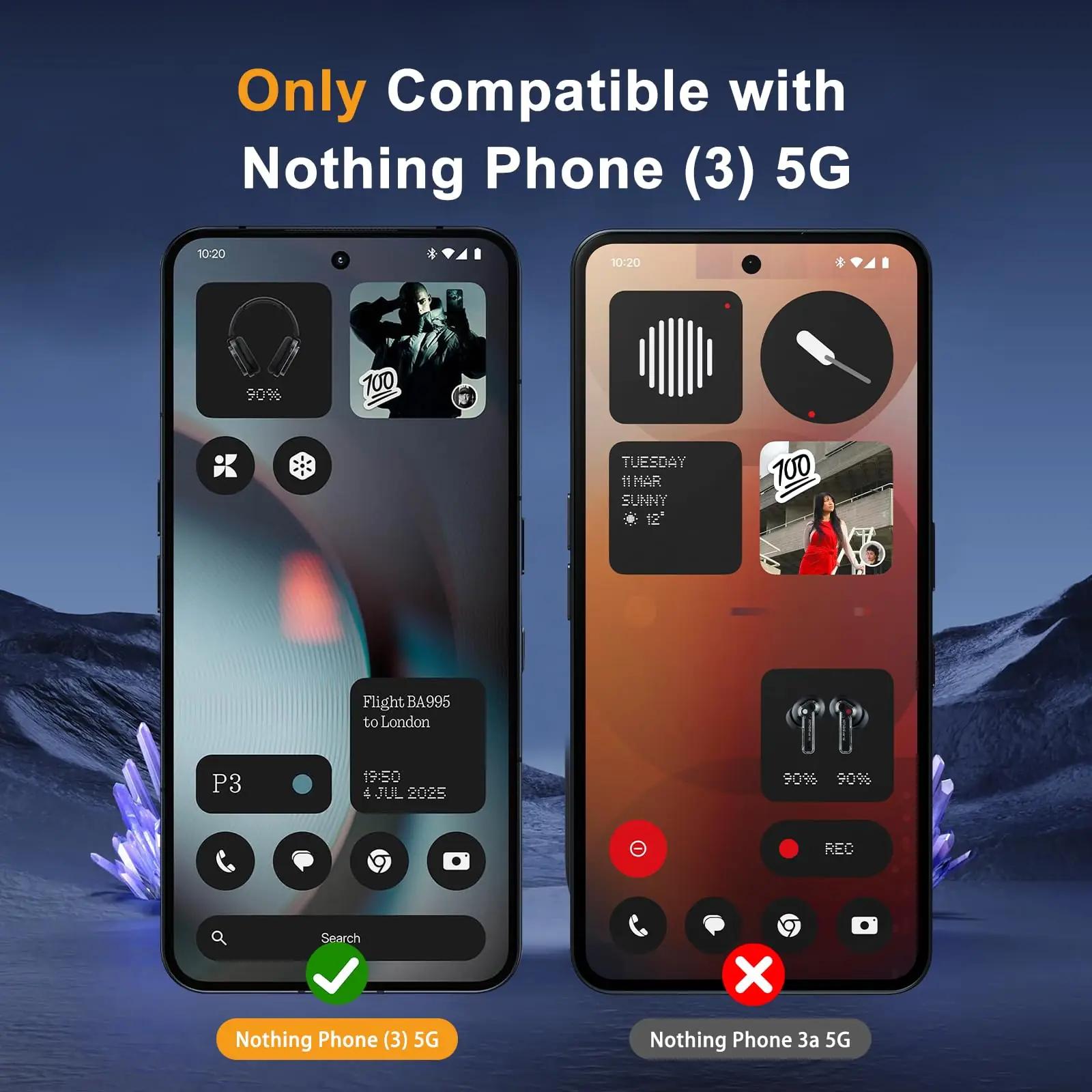 HeeYeal privaatsuskile Nothing Phone (3) 5G — klaasikaitse – pilt 7