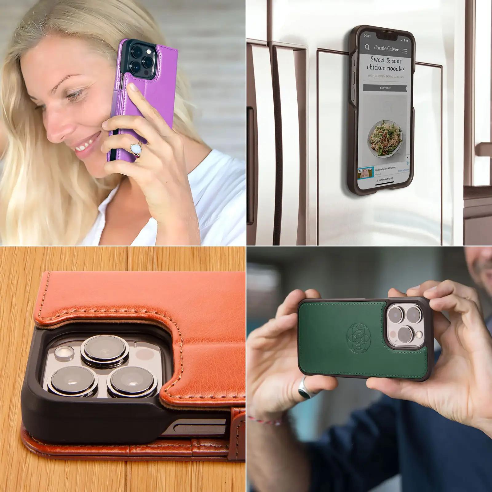 Dreem vegannahast kaitsekott iPhone 14 Pro Max — rahakott ja – pilt 7