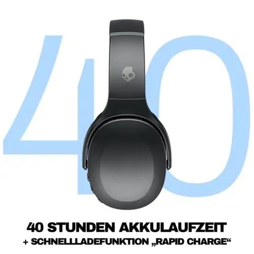Skullcandy Crusher Evo juhtmevabad kõrvaklapid tugev bassiga – pakend ja tarvikud