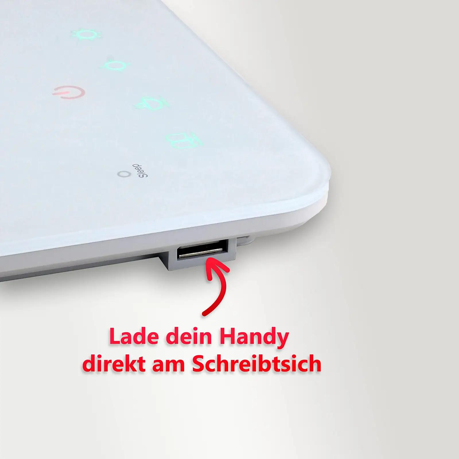 FeinTech LED-laualamp — reguleeritav valgus ja tugev alumiinium – pilt 8