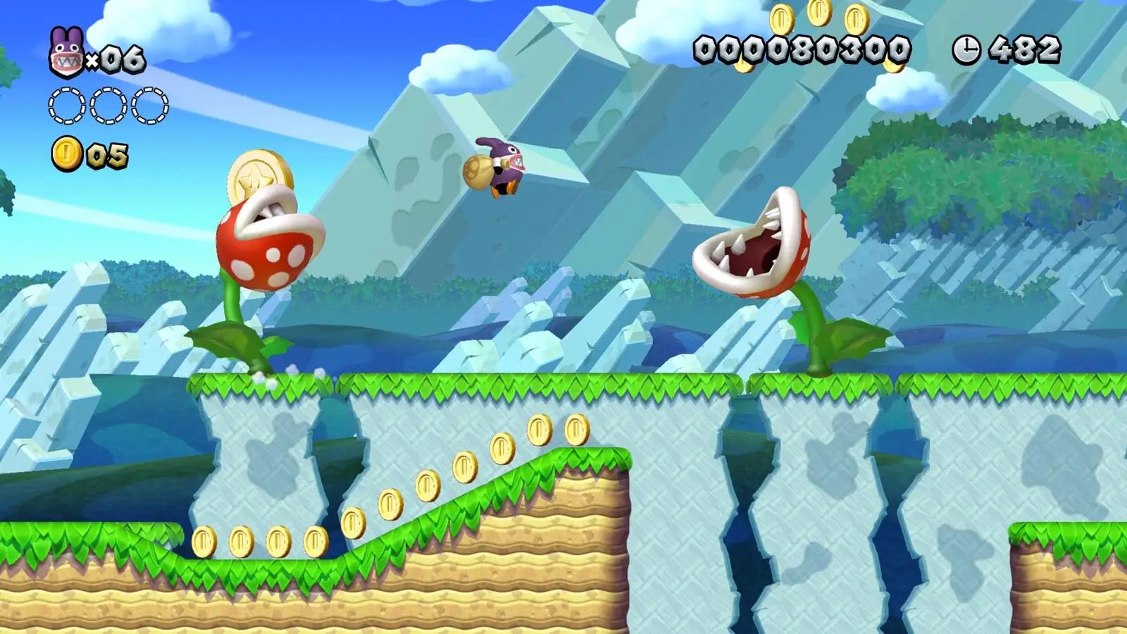 Nintendo Super Mario Bros U-Switch – klassikaline mängukogemus – lisavaade