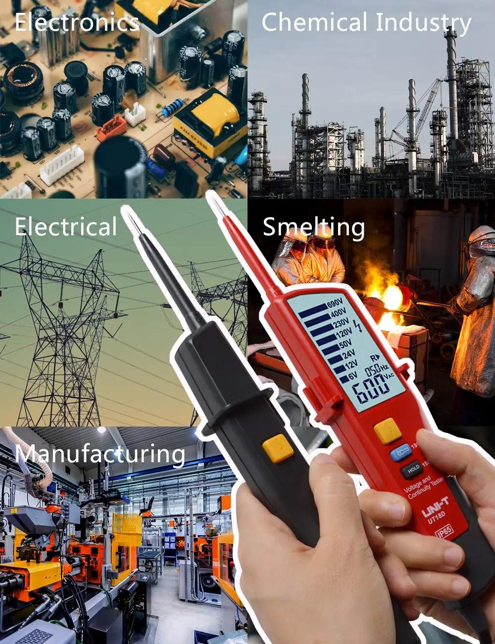 UNI-TREND veekindel mitmeotstarbeline pingetester UT18D tööriist – pilt 7