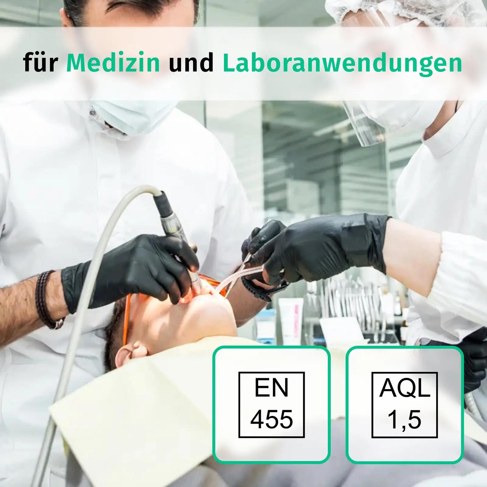 SF Medical Products GmbH SF Medical nitrilkindad mustad M — – lisavaade