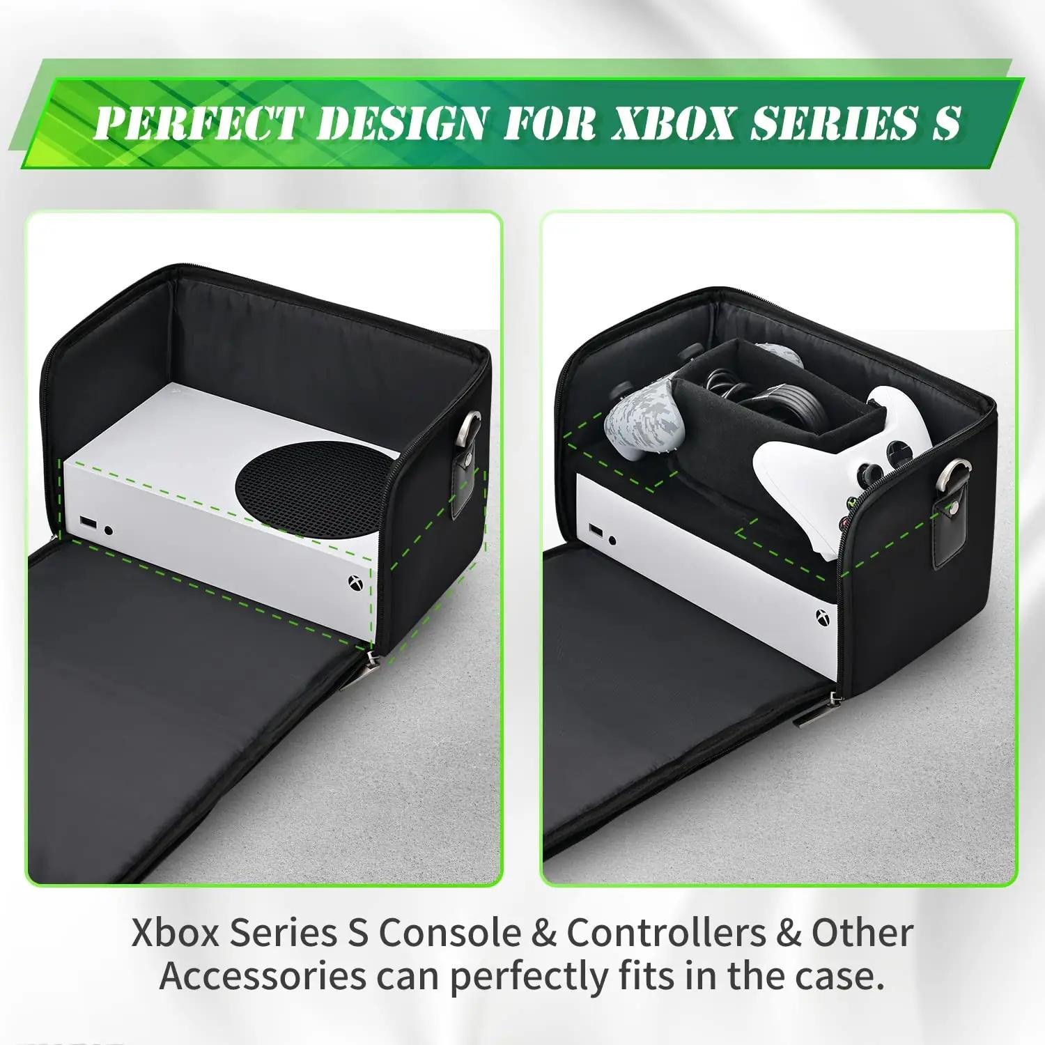 G-STORY tugev kestakott Xbox Series S konsooli ja tarvikute – kasutusnäide