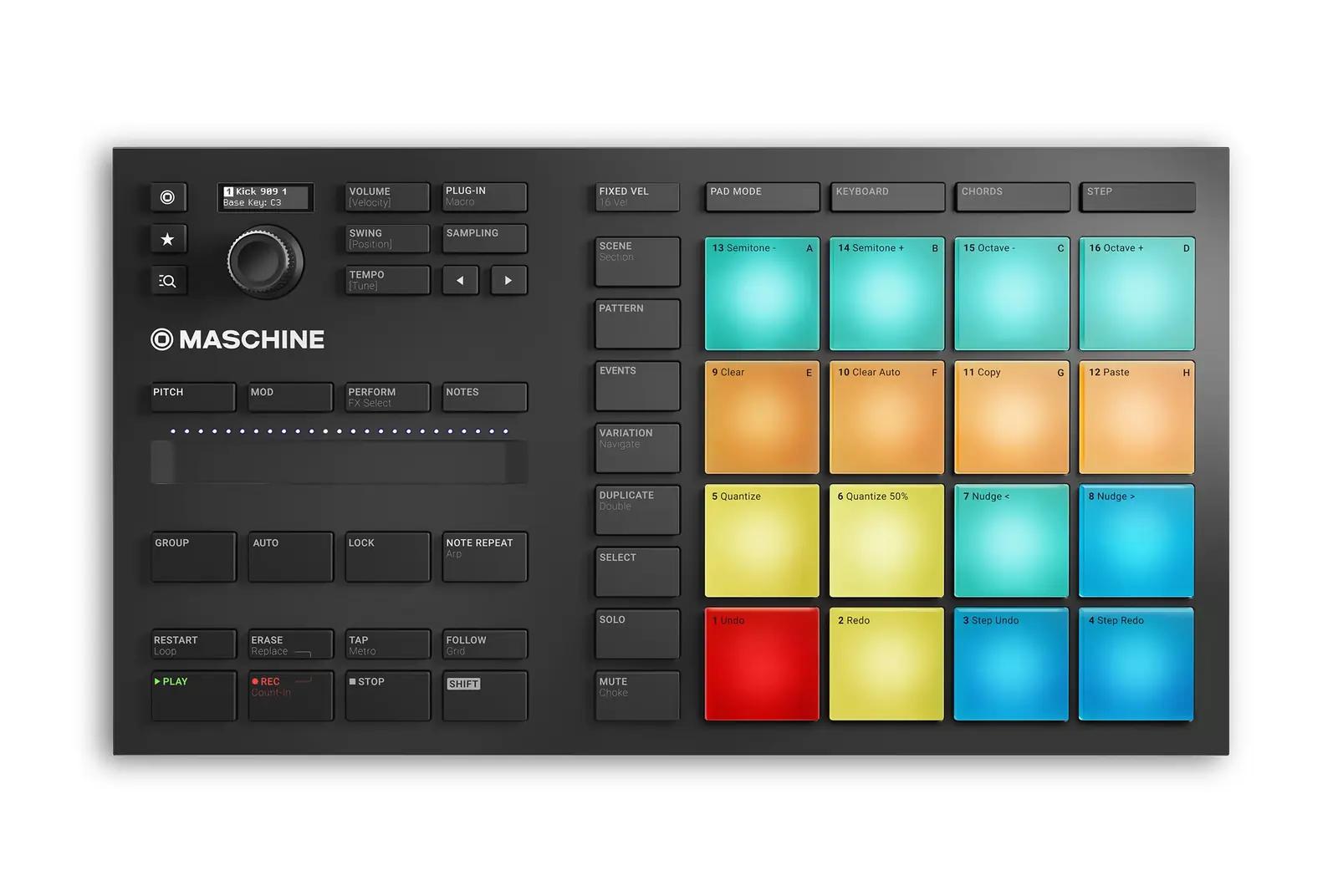 Native Instruments kompaktne pad-kontroller väikesele stuudiole