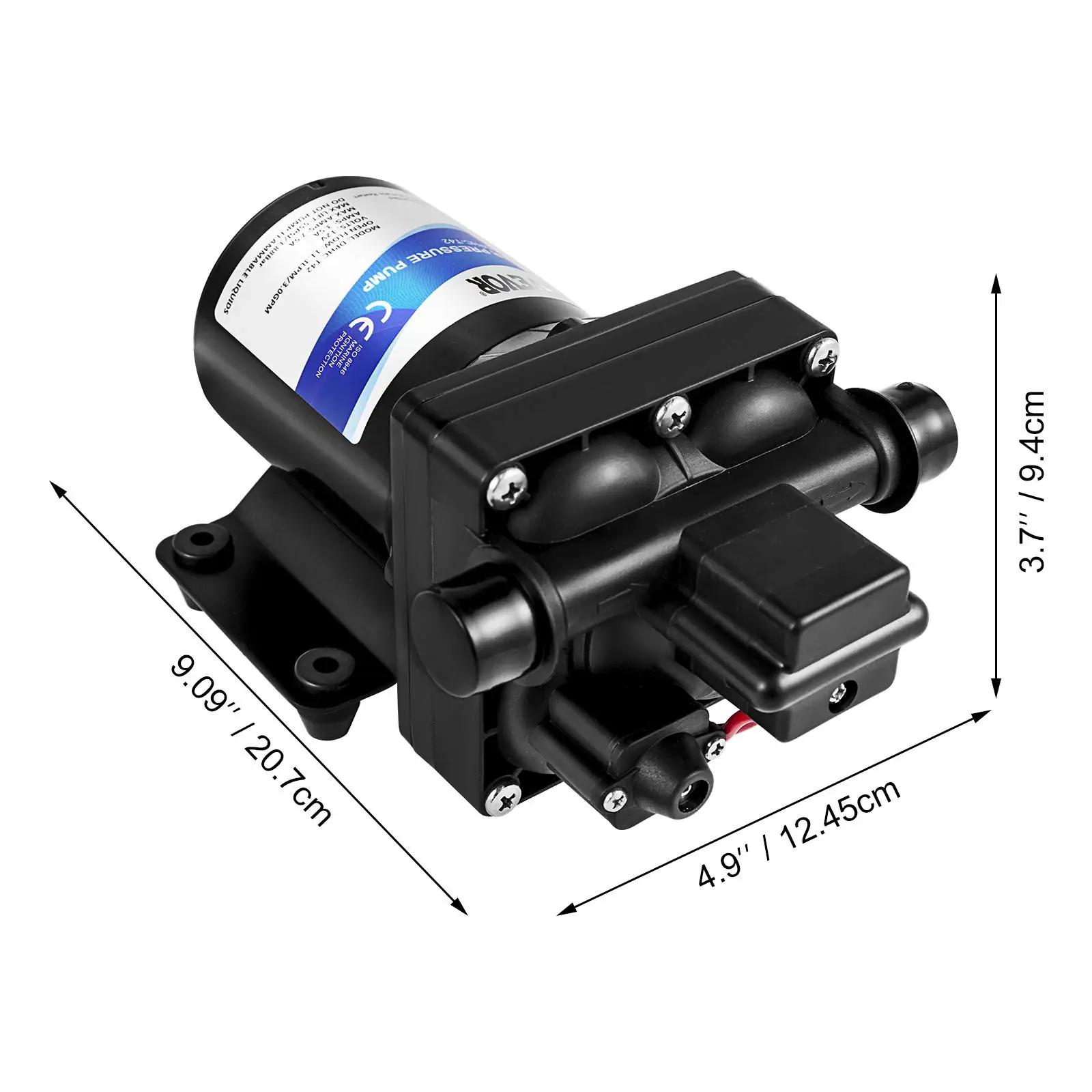 VEVOR tugev 12V värskevee pump – vastupidav PP korpus – pilt 8