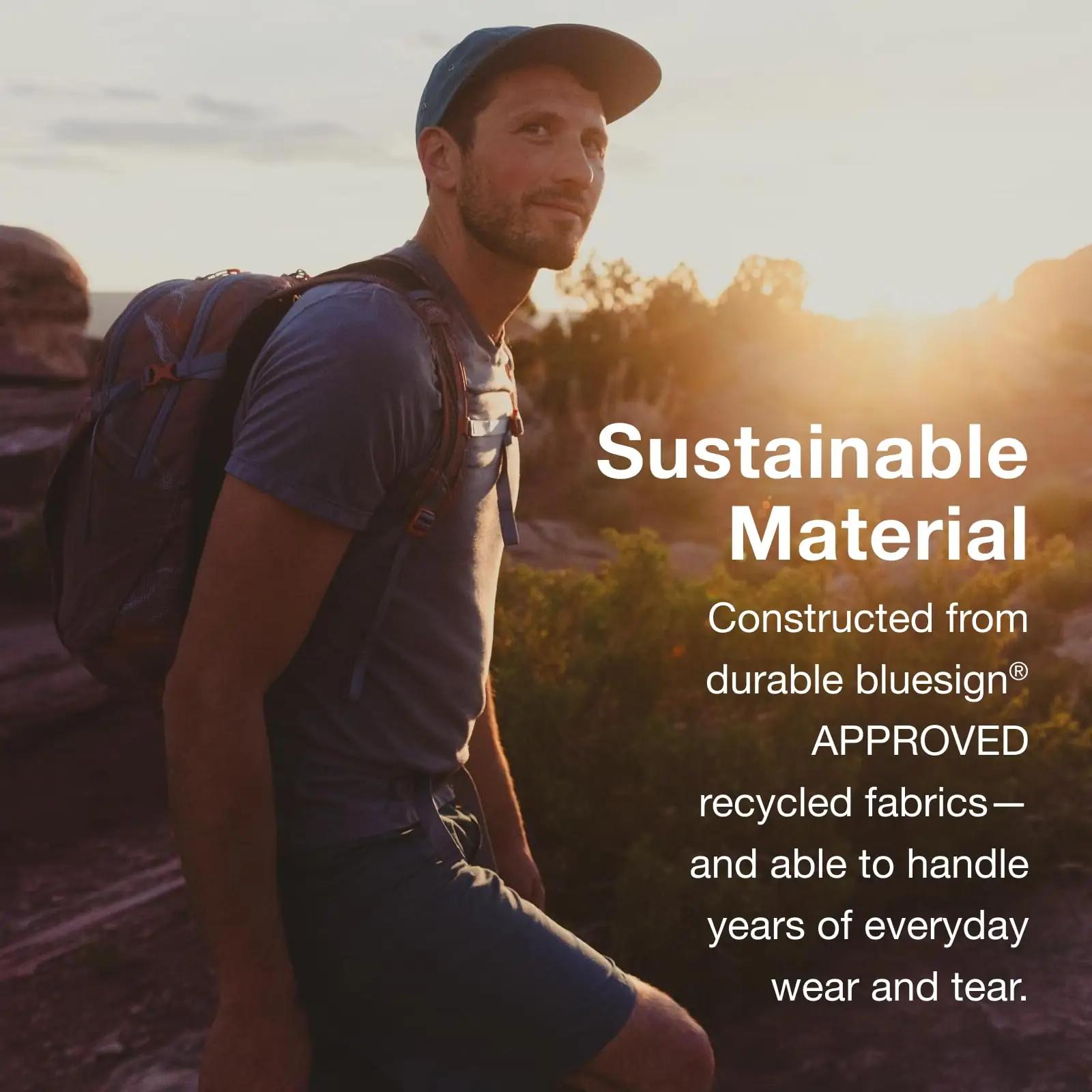 Osprey mugav ja kerge matkakott — 13L must unisex – pakend ja tarvikud