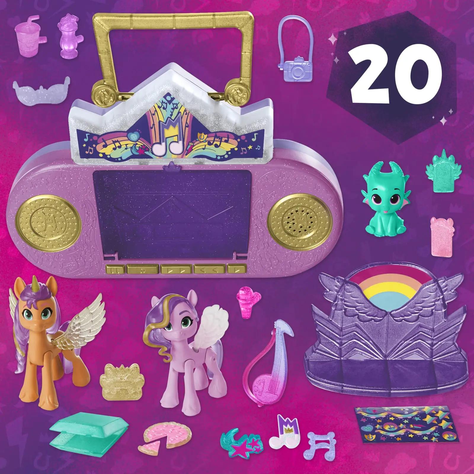 My Little Pony kaunilt valgustuv mängukomplekt lastekingiks – lisavaade