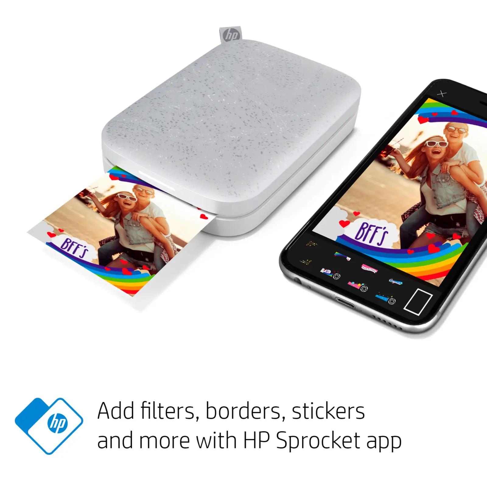 HP kompaktne kaasaskantav fotoprinter — kiire ja kleeplindiga – pilt 7