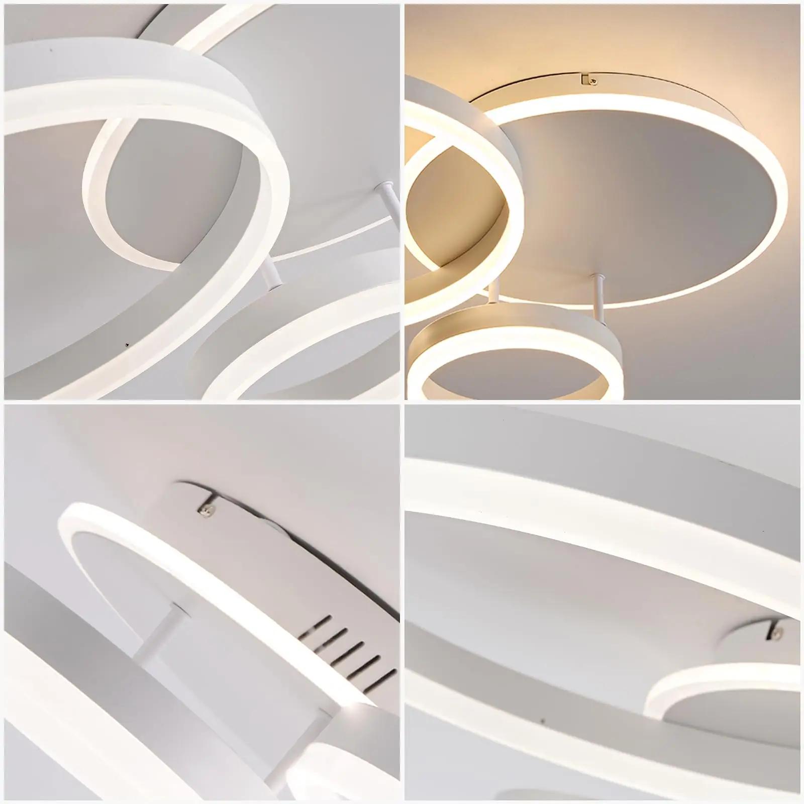 MOUNM modernne LED laelamp 65×50 cm — reguleeritav valgus – pilt 8