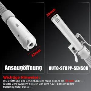 Nitigo Fuel Transfer Pump vedelite väljavõtjad – detailne lähivaade