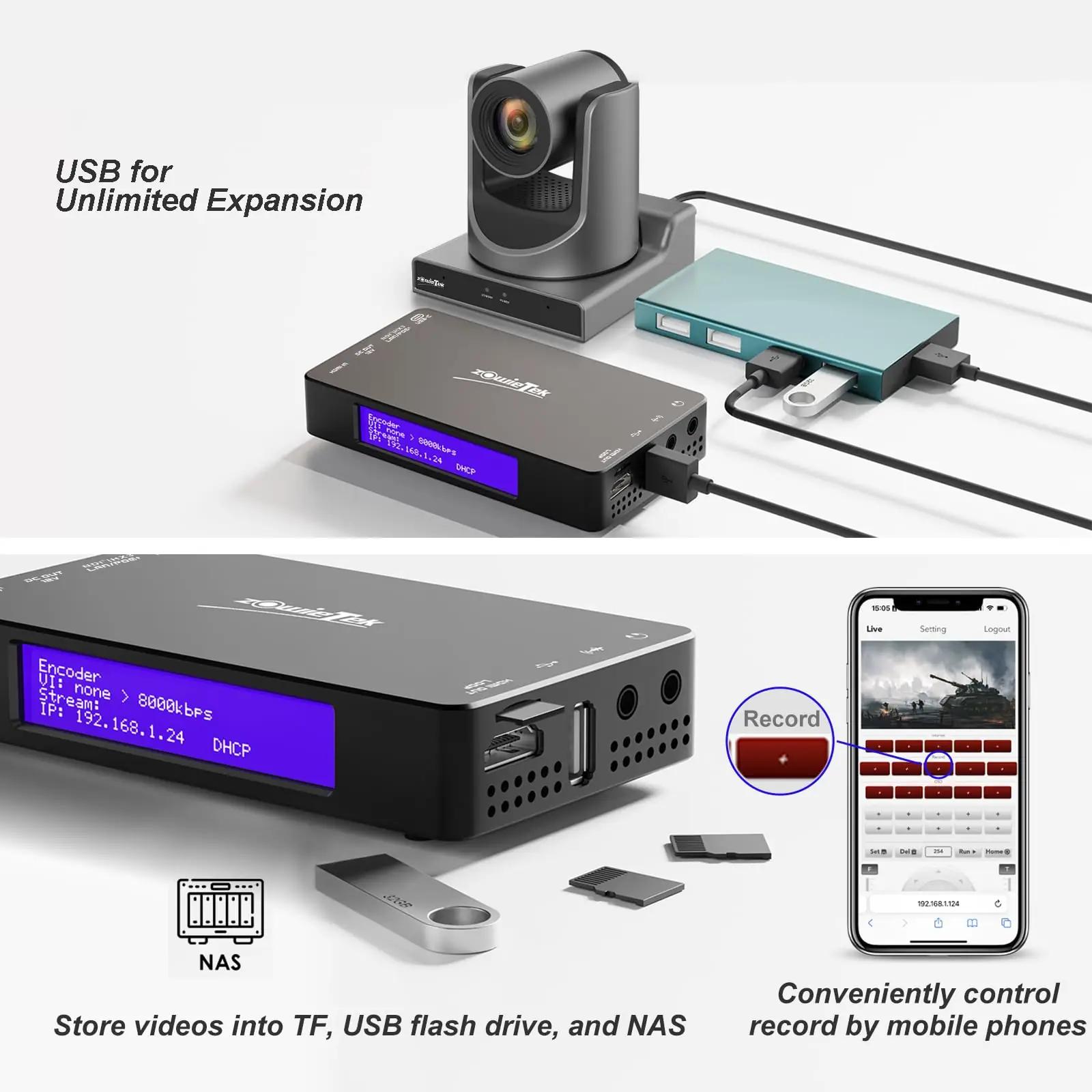 zowietek 4K HDMI konverter ja salvestaja – professionaalne voog – pilt 7