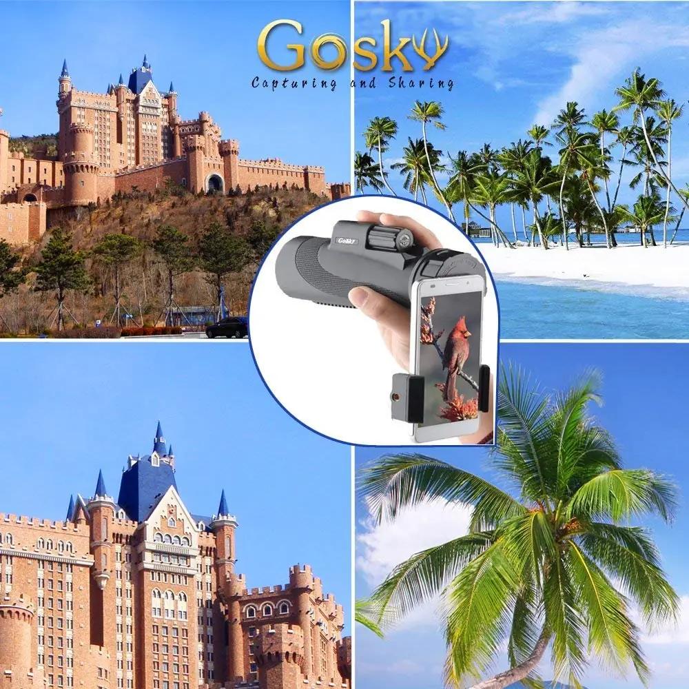 Gosky veekindel 12×50 monokulaarrige – matkale ideaalne – pilt 6
