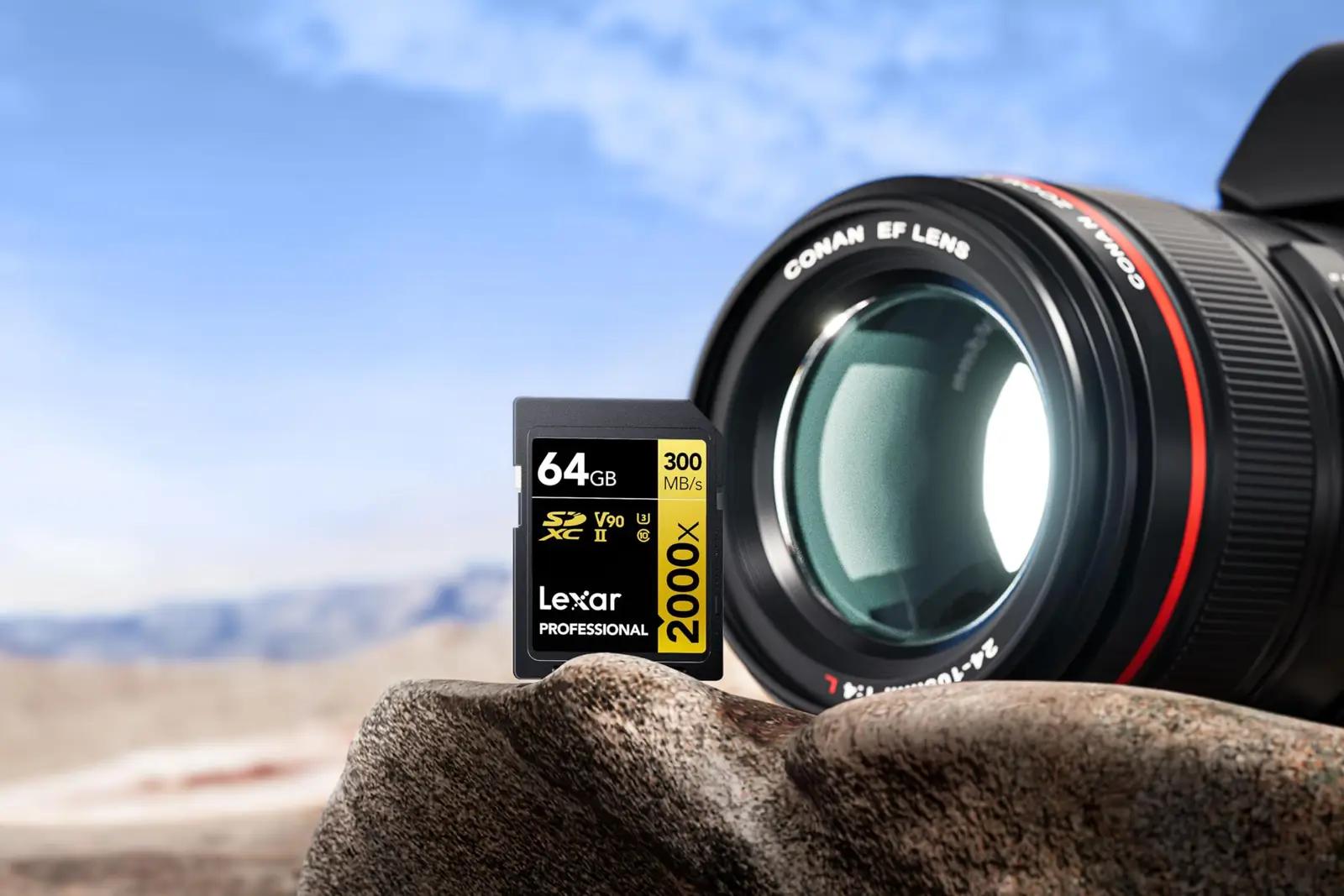 Lexar mälukaart 64GB SDXC UHS-II — kiire videole ja – pilt 8