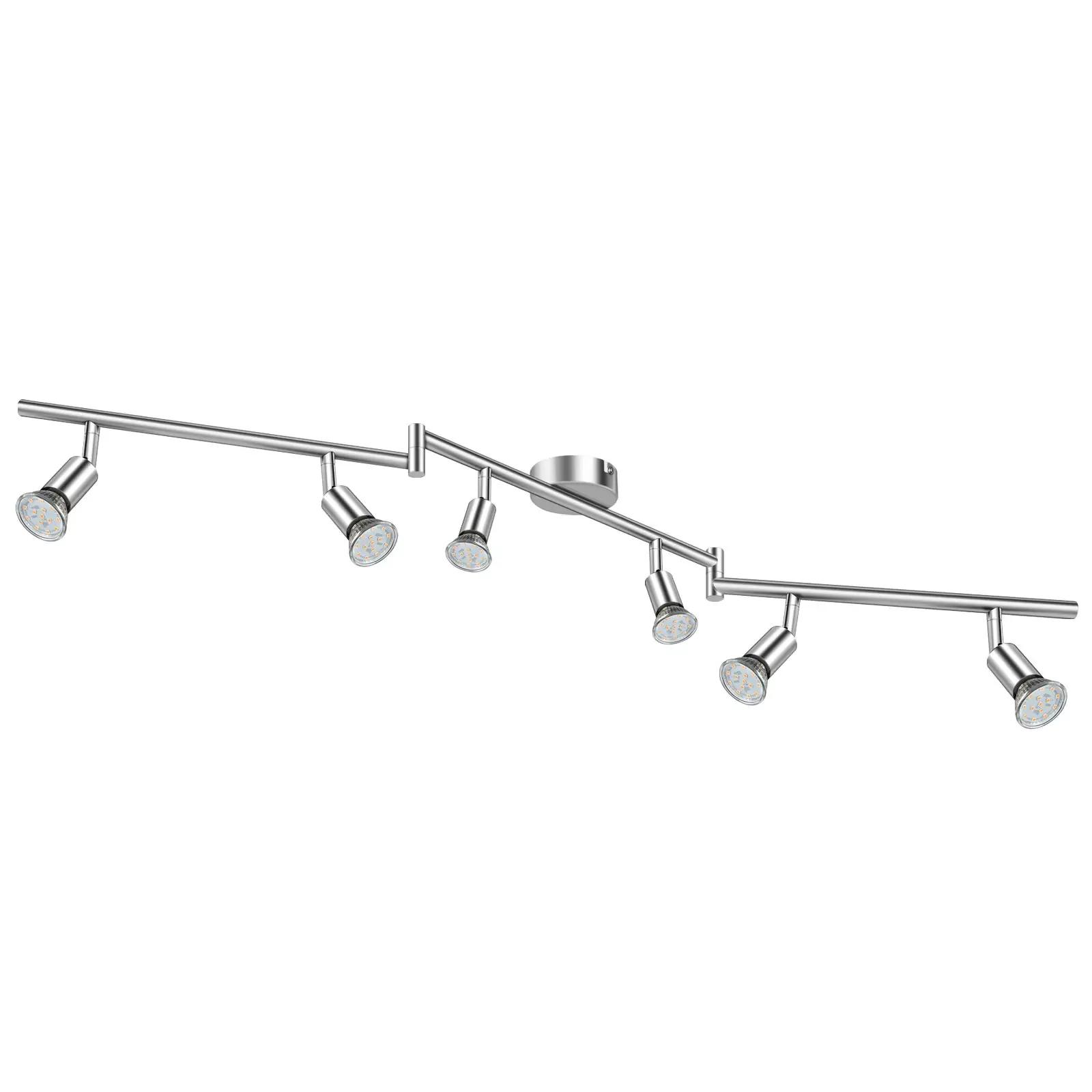 Defurhome modernne 6-pliidine metalllaelamp – sobib kööki – detailne vaade