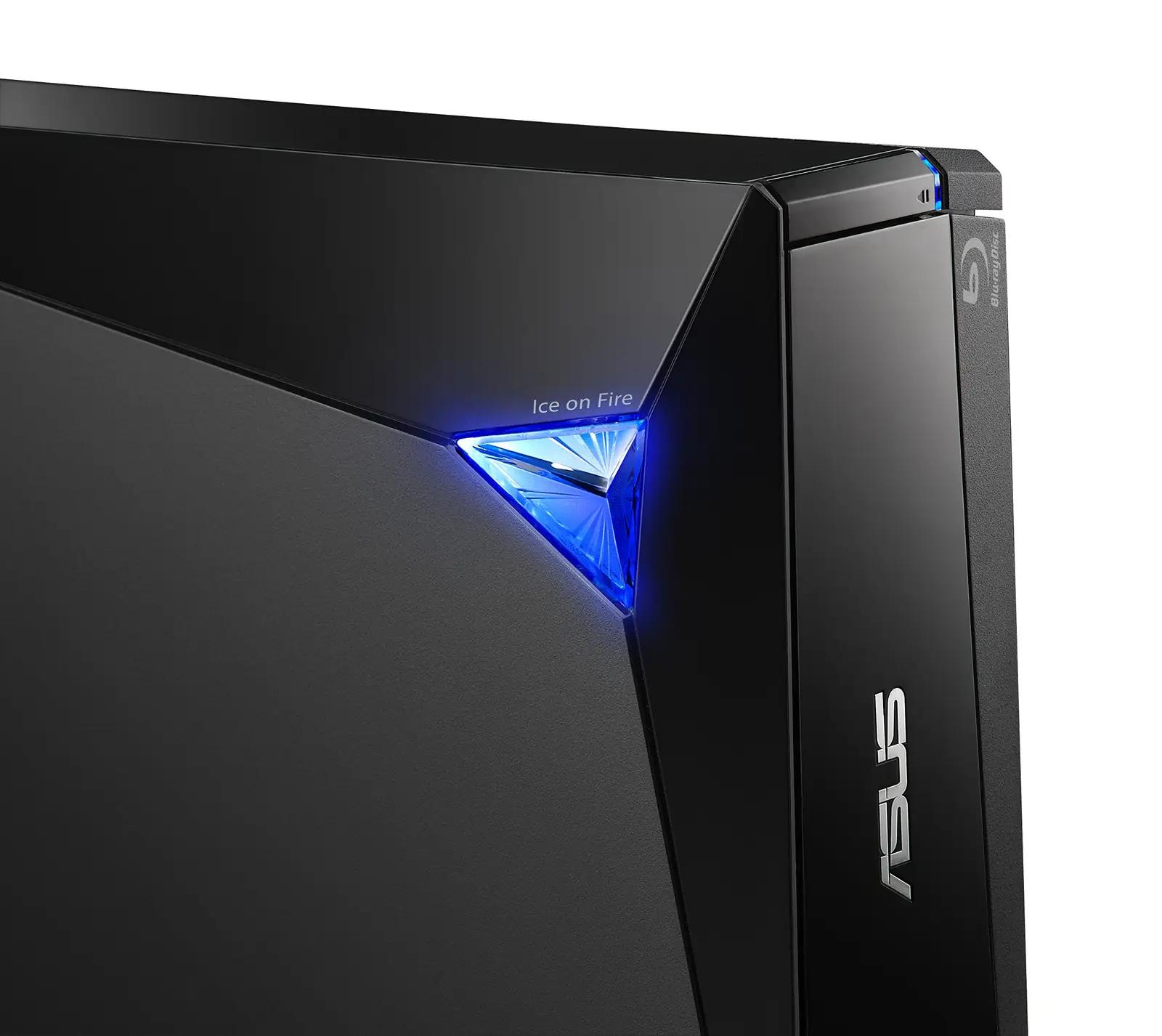 ASUS BW-16D1X-U välised optilised draivid – detailne lähivaade