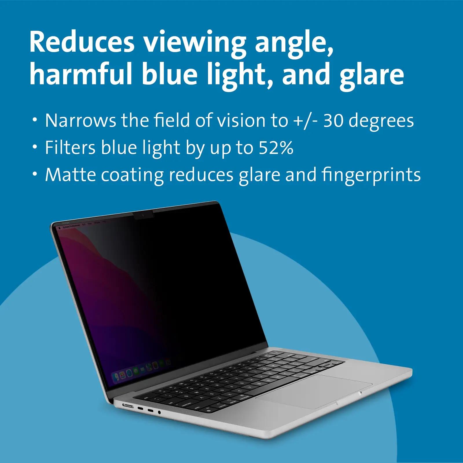 Kensington MagPro Elite — magnetiline silmakaitse MacBook Pro 14″ – kasutusnäide