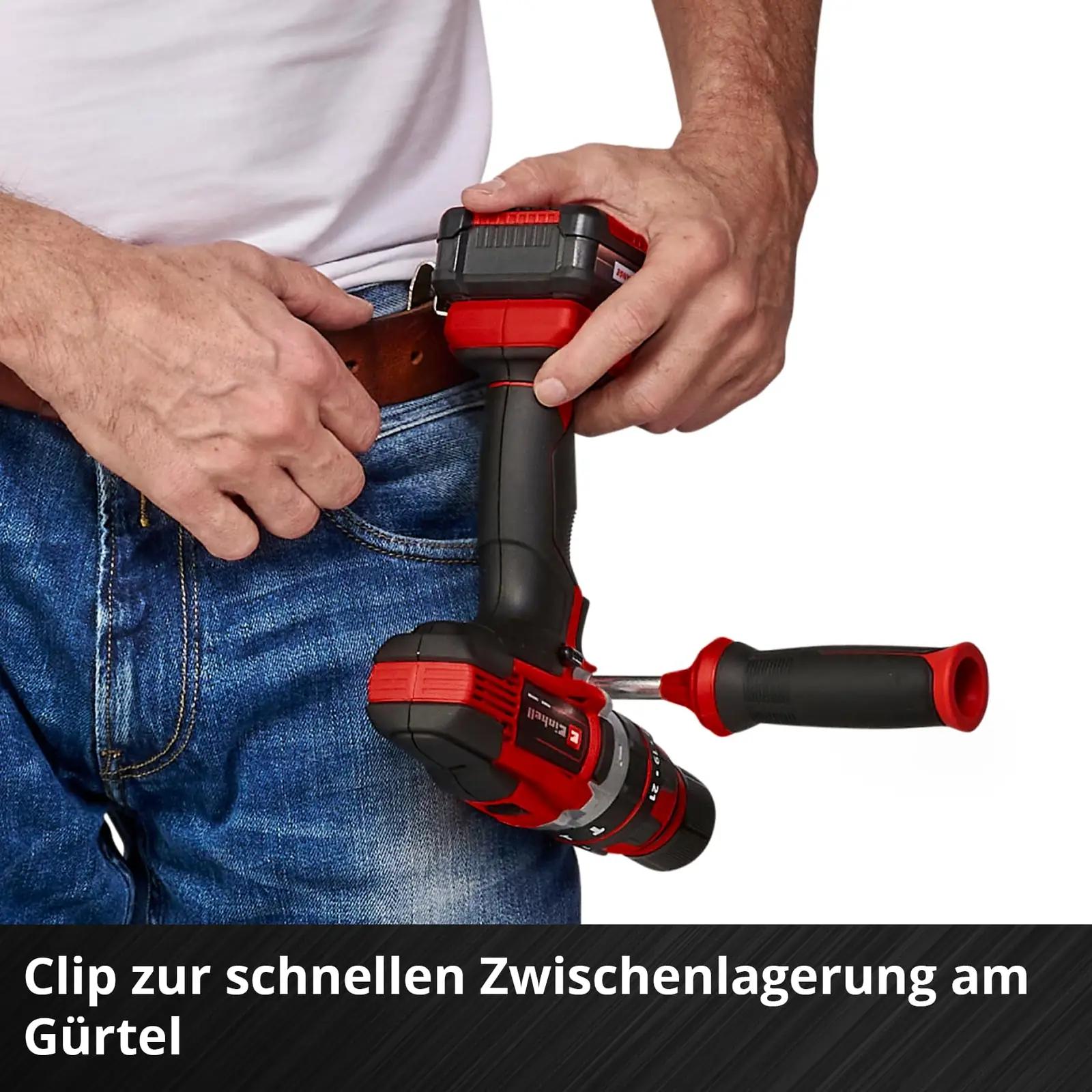 Einhell vastupidav 18V löökpuur-ruuteri komplekt tööks ja – pilt 8