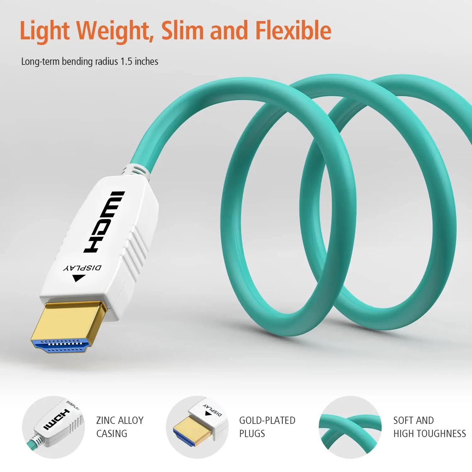 RUIPRO kõrge läbilaskevõimega 12 m HDMI kaabel – pilt 6
