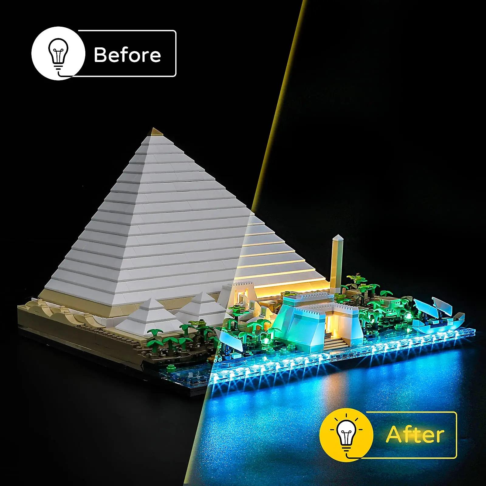 YEABRICKS LED-valgustus LEGO mudelile – dekoratiivne aksessuaar – pilt 6