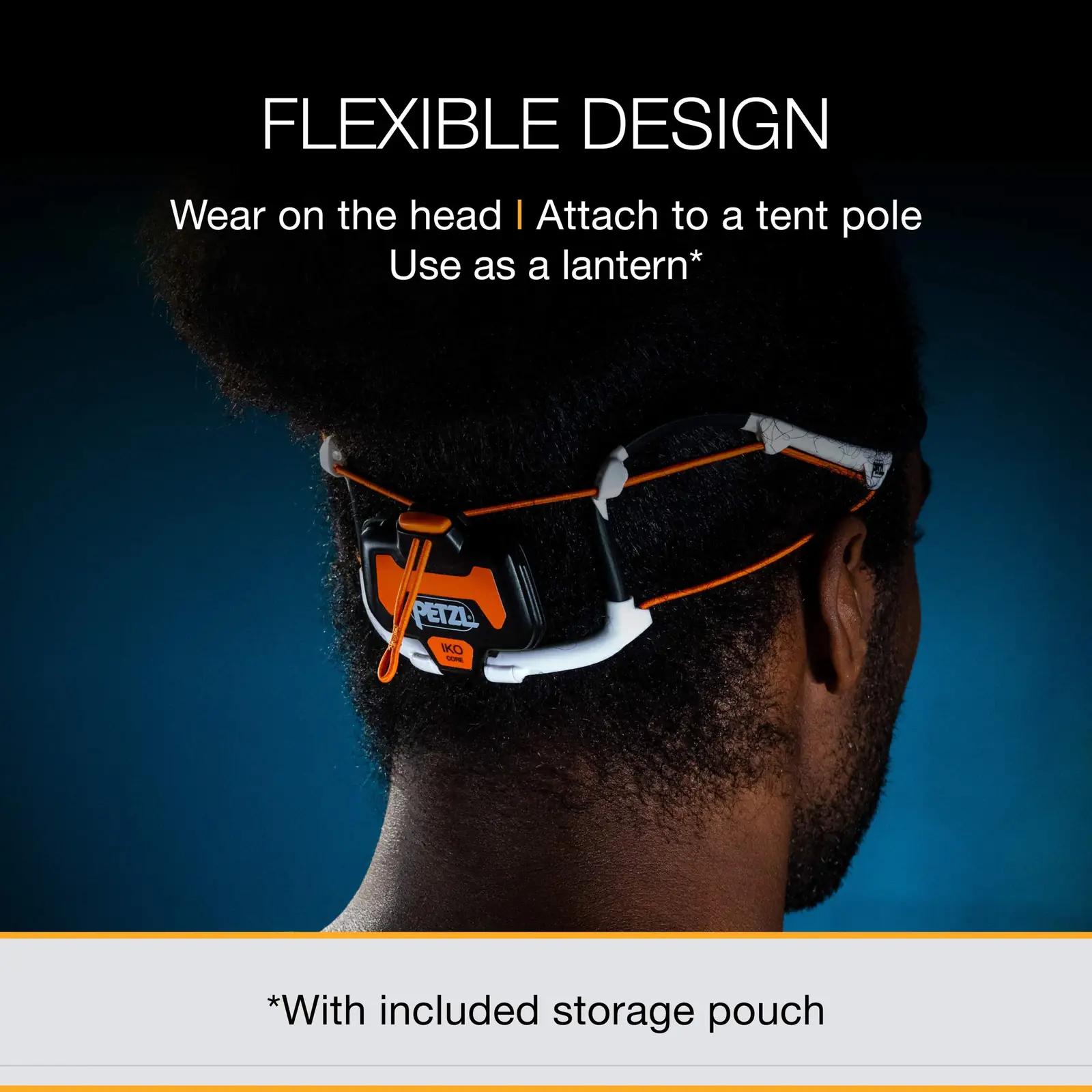 PETZL peapaelalamp IKO CORE — 500 luumenit, kerge ja vastupidav – pilt 6