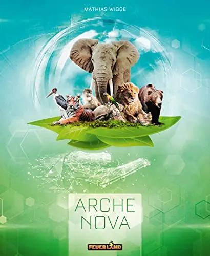 Feuerland Spiele lauamäng Arche Nova — suur paberkomplekt – detailne vaade