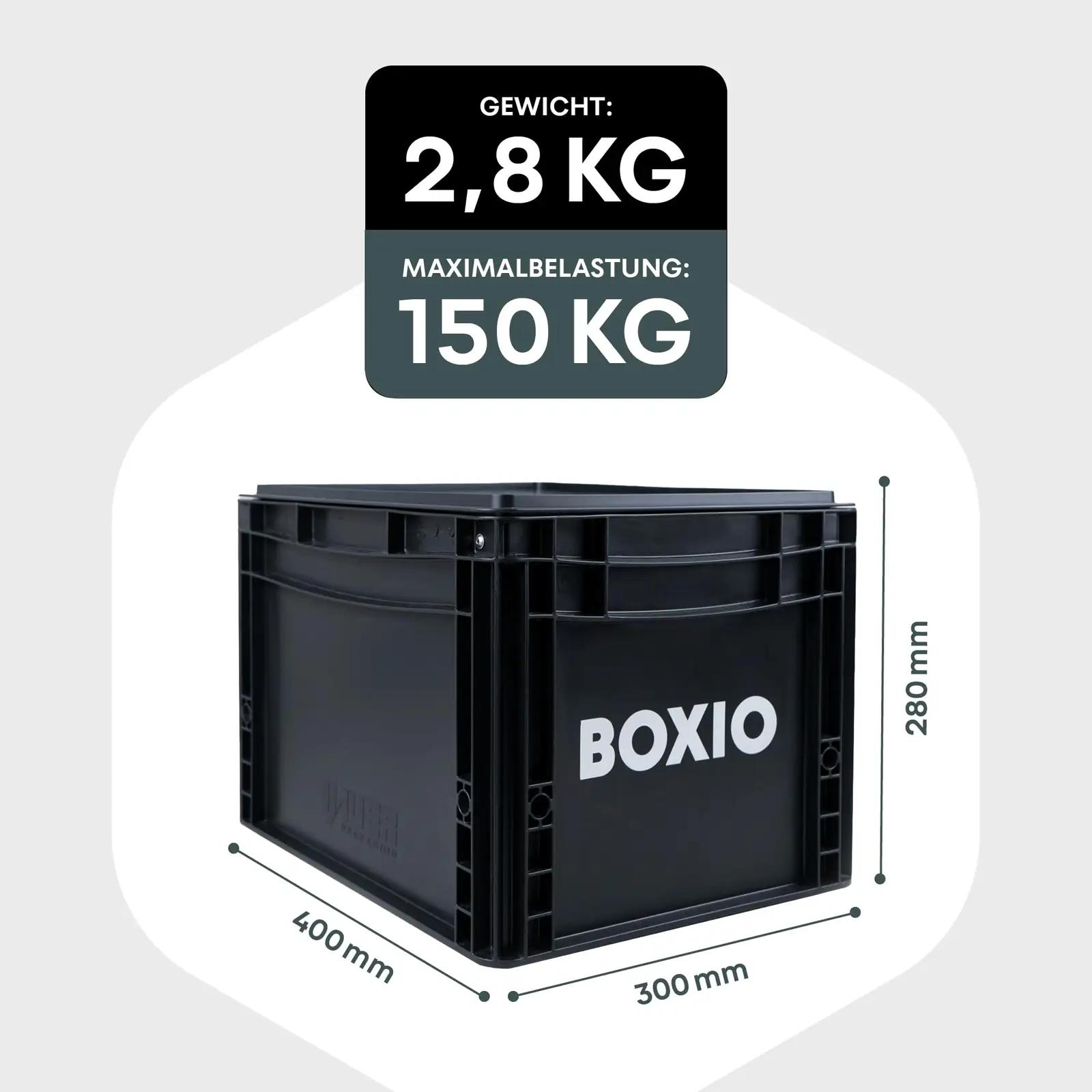BOXIO kompaktne kempsu 40×30 cm — mugav reisikemikaalivaba – lisavaade